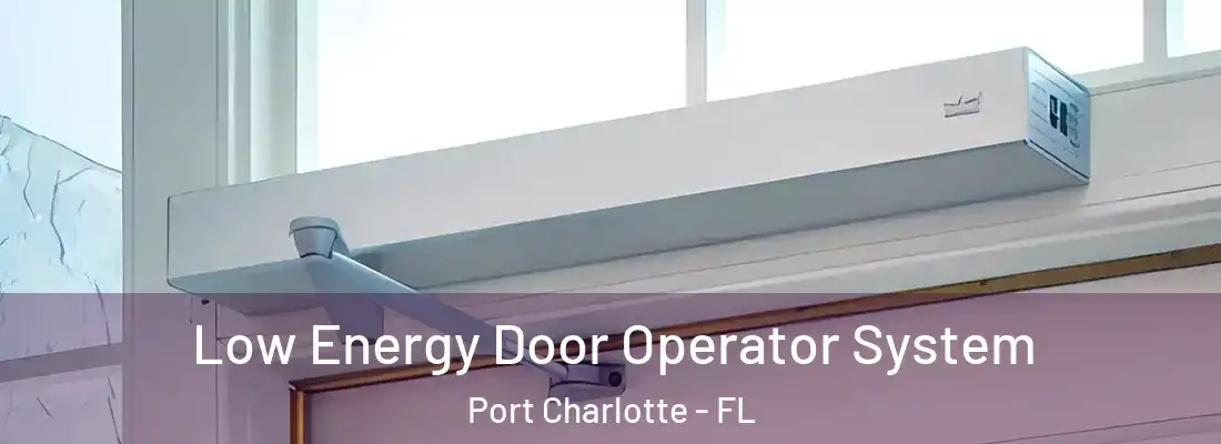 Low Energy Door Operator System Port Charlotte - FL
